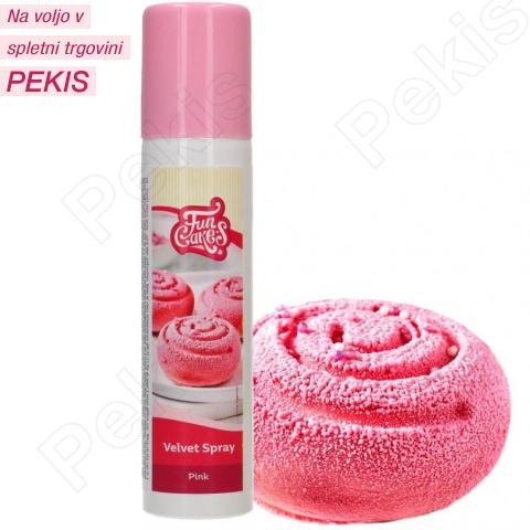 Velvet sprej (žametni učinek) Roza-Pink