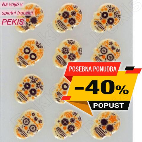 Halloween (št.2) čokoladna dekoracija ***-40%***