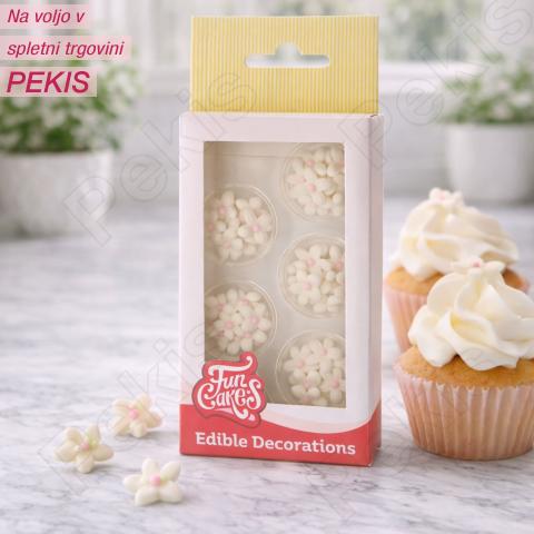 Bela krizantema (1,4cm) 30 kom