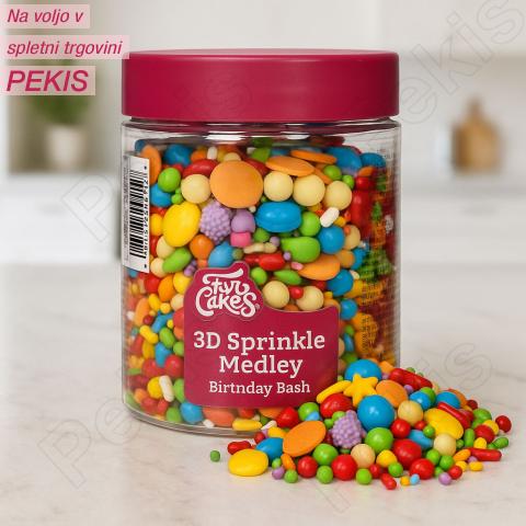3D Sprinkle (Medley Birthday Bash) Rojstnodnevna zabava
