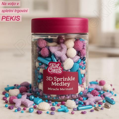 3D Sprinkle (Medley Miracle Mermaid) Čudežna morska deklica