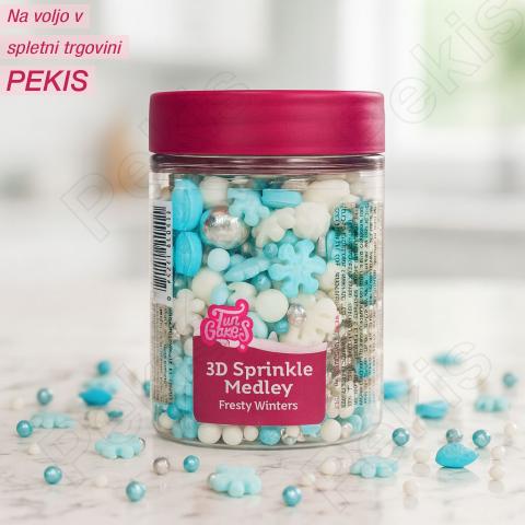 3D Sprinkle (Medley Frosty Winters) Zmrznjene zime