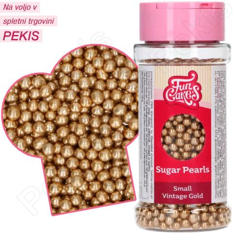 Perlice (4 mm) STARINSKO ZLATE