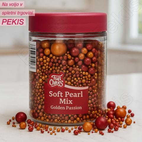 Mehki sladkorni biseri (Mix Golden Passion) Zlata strast