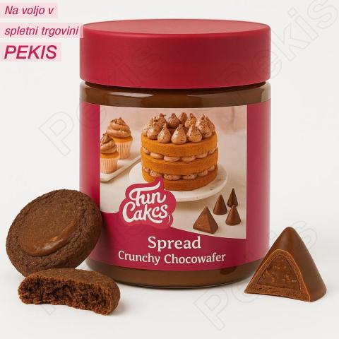 FunCakes namaz (Crunchy Chocowafer) Hrustljava čokoladna napolitanka