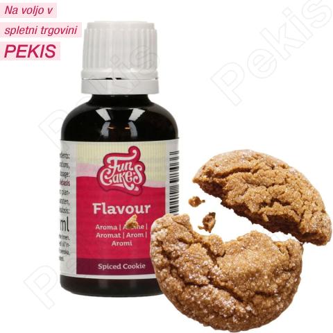 Aroma s kapalko za enostavno doziranje (Spiced Cookie) Začinjen piškotek