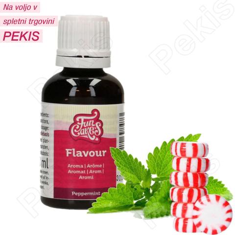 Aroma s kapalko za enostavno doziranje (Peppermint) Pepermint