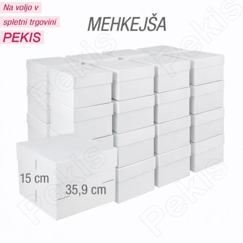 25x Kartonska embalaža za torto 35x35x15 cm, mehkejša ***-20%***