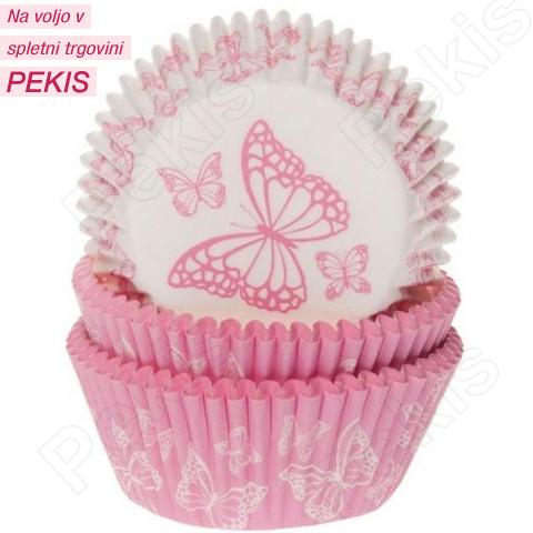 HoM papirčki za muffine METULJČKI HoM papirčki za muffine METULJČKI