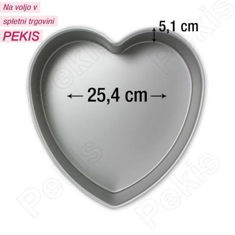PME pekač srce 25,4 cm, višina 5,1 cm
