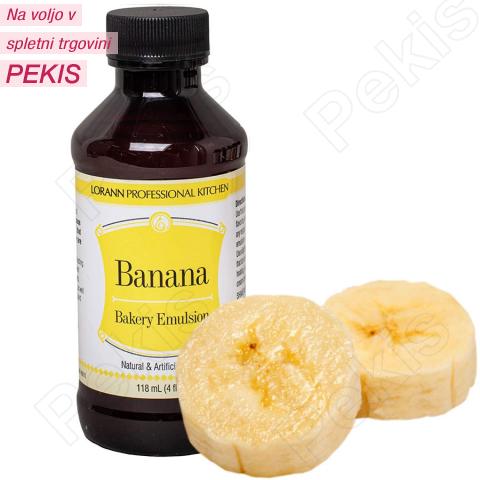 Bananina (118 ml) emulzija za peko in aromo Bananina (118 ml) emulzija za peko in aromo