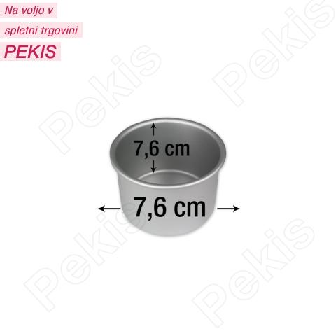 PME okrogel pekač za torte 7,6 cm, višina 7,6 cm PME okrogel pekač za torte 7,6 cm, višina 7,6 cm