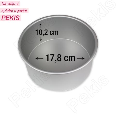 PME okrogel pekač za torte 17,8 cm, višina 10,2 cm PME okrogel pekač za torte 17,8 cm, višina 10,2 cm