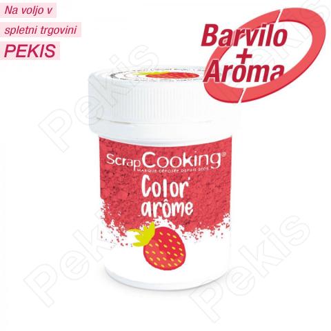 Barvilo in aroma (Strawberry) JAGODA