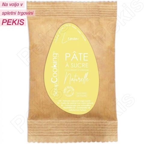 Naravno obarvan Fondant LEMON (200g) LIMONA