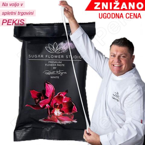 Sugar Flower (250g) Bela cvetlična masa z aromo jagode ***-20%***