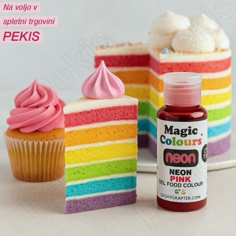 Magic Colours – Neon Pink Colour Paste (pasta neonsko roza) 32 g