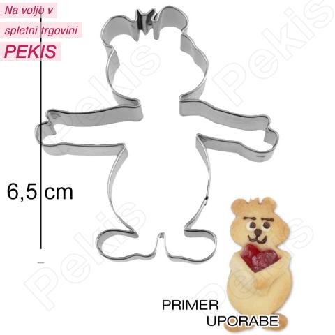 Modelček Medvedek, 6,5cm, rostfrei