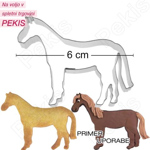 Modelček Konj 6 cm, rostfrei