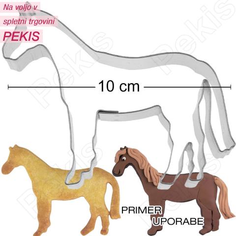 Modelček Konj 10 cm, rostfrei