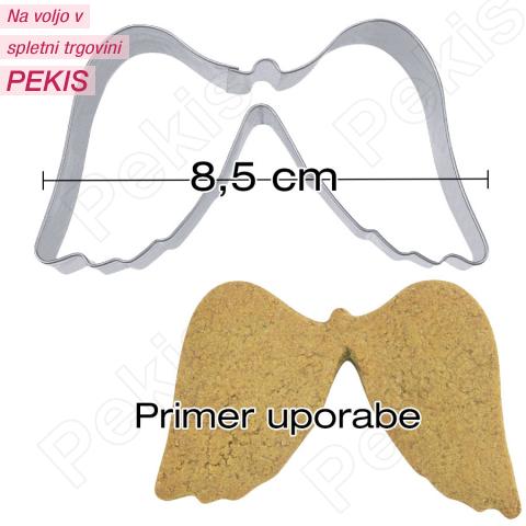 Modelček angelska krila 8,5 cm, rostfrei Modelček angelska krila 8,5 cm, rostfrei