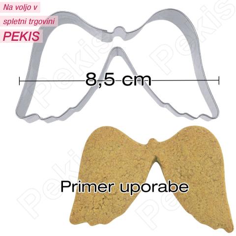 Modelček angelska krila 8,5 cm, rostfrei