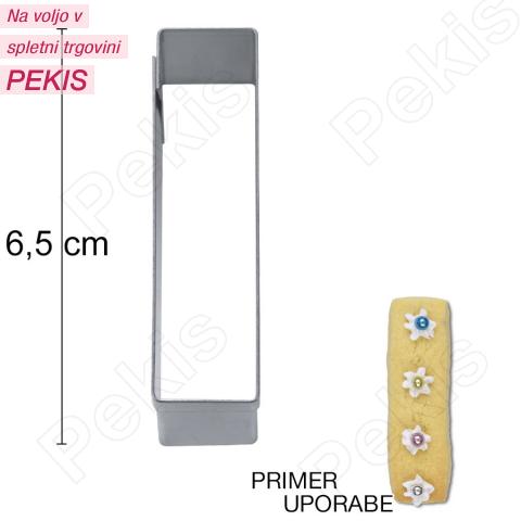 Modelček Črka 6,5cm, rostfrei, I Modelček Črka 6,5cm, rostfrei, I
