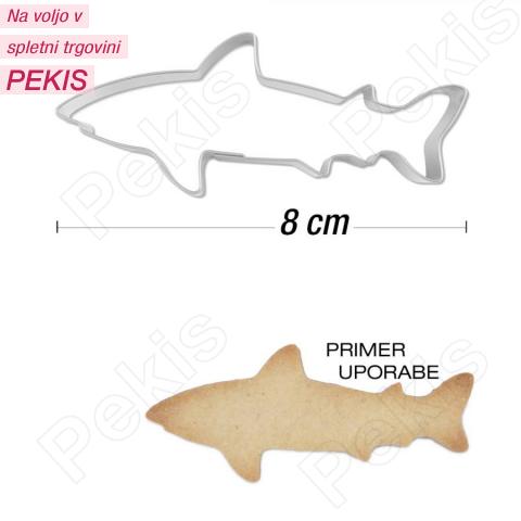 Modelček Morski pes 8 cm, rostfrei