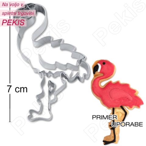 Modelček Flamingo 7cm, rostfrei