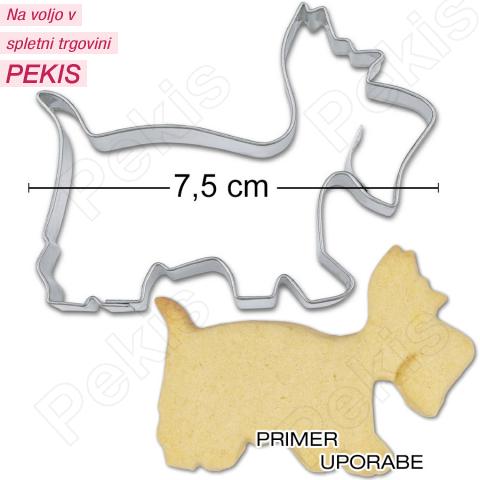 Modelček Višavski terier 7,5cm, rostfrei