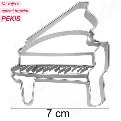 Modelček Klavir 7 cm, rostfrei