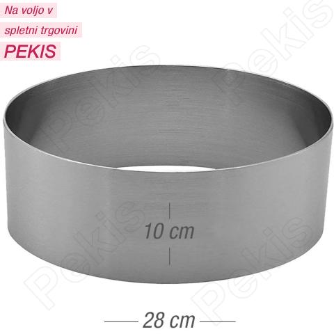 Obroč (višina 10cm) 28 cm Obroč (višina 10cm) 28 cm