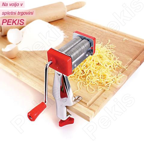 Mehanski strojček za jušne rezance