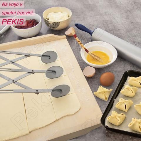 Rezalnik s tremi ravnimi rezili