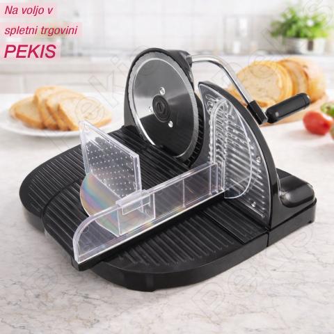 Mehanski rezalnik za natančno rezanje kruha ter peciva