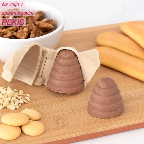 Model čebelji panj, osje gnezdo, polžek