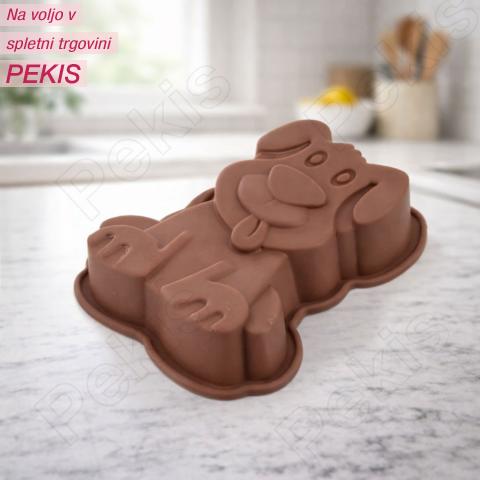 Silikonski kalup PES za otroške sladice in ustvarjalne trenutke