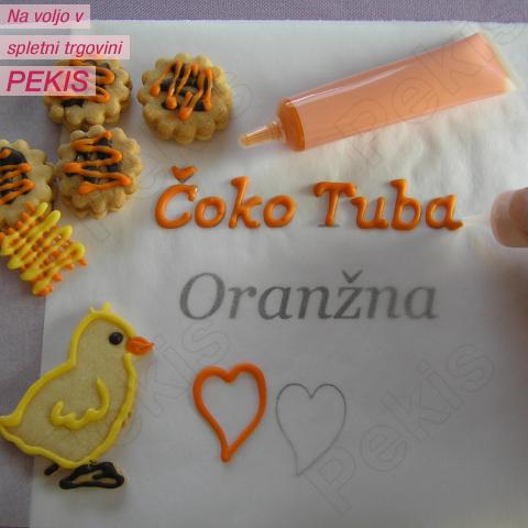 ČOKO tuba (31g) Oranžna ČOKO tuba (31g) Oranžna