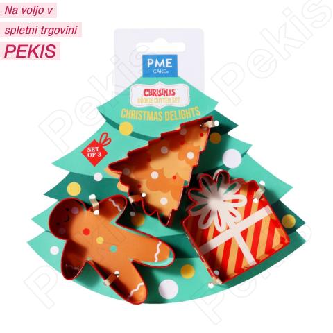Set modelčkov za piškote - božični užitki
