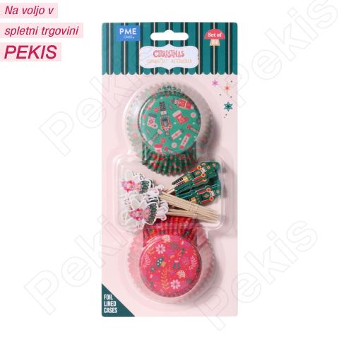 Komplet za muffine (24 papirčkov + 24 topperjev) HRESTAČ Komplet za muffine (24 papirčkov + 24 topperjev) HRESTAČ