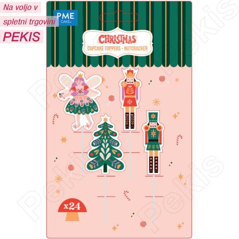 Dekoracija za muffine (24 kom) Hrestač Dekoracija za muffine (24 kom) Hrestač