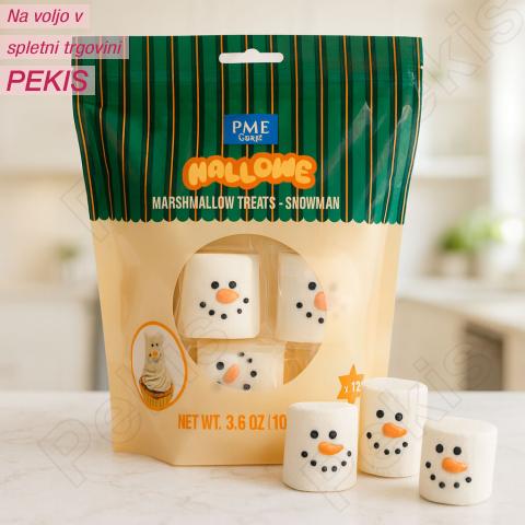Marshmallows SNEŽAKI, 12 kosov