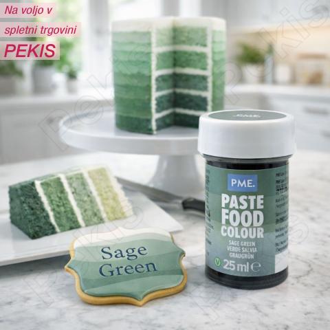 PME jedilna pasta (Sage Green) ZELENI ŽAJBELJ