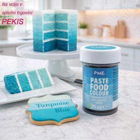 PME jedilna pasta (Turquoise Blue) TURKIZNO MODRA