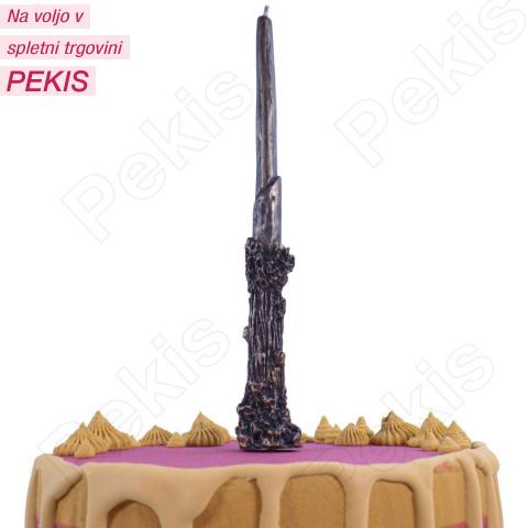 Svečka za torto (Harry Potter) čarobna palica