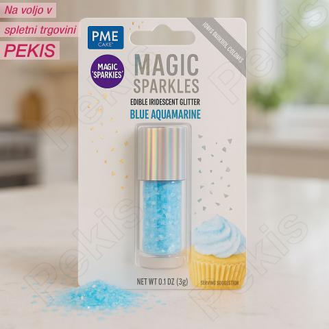 Magic Sparkles Kristali (Blue Aquamarine) Modri ​​akvamarin