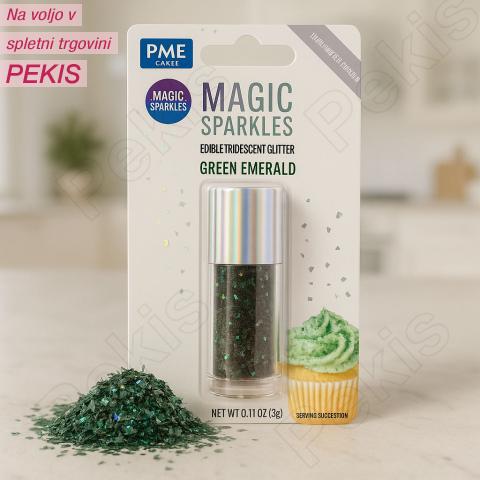 Magic Sparkles Kristali (Green Emerald) Zeleni smaragd