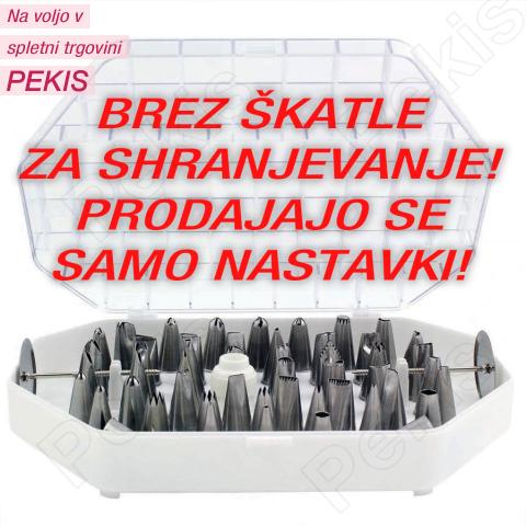 Nastavki za dekoriranje (JEM) 55 delni set ***-27%*** BREZ ŠKATLE