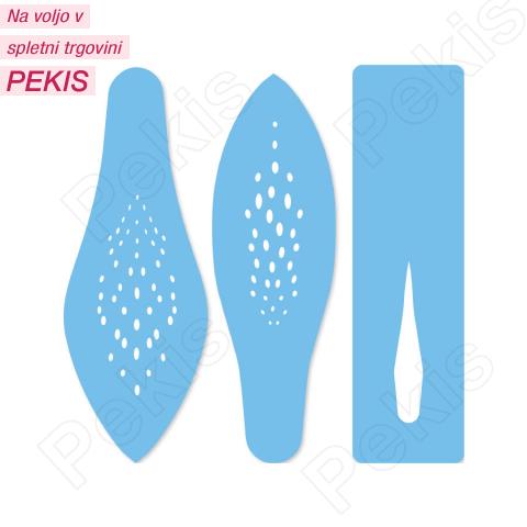 Šablona Lilija 3 delni set Šablona Lilija 3 delni set