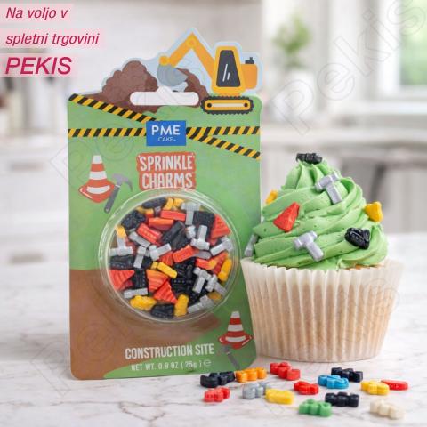 Posip gradbeništvo (PME 25g) za gradbene torte